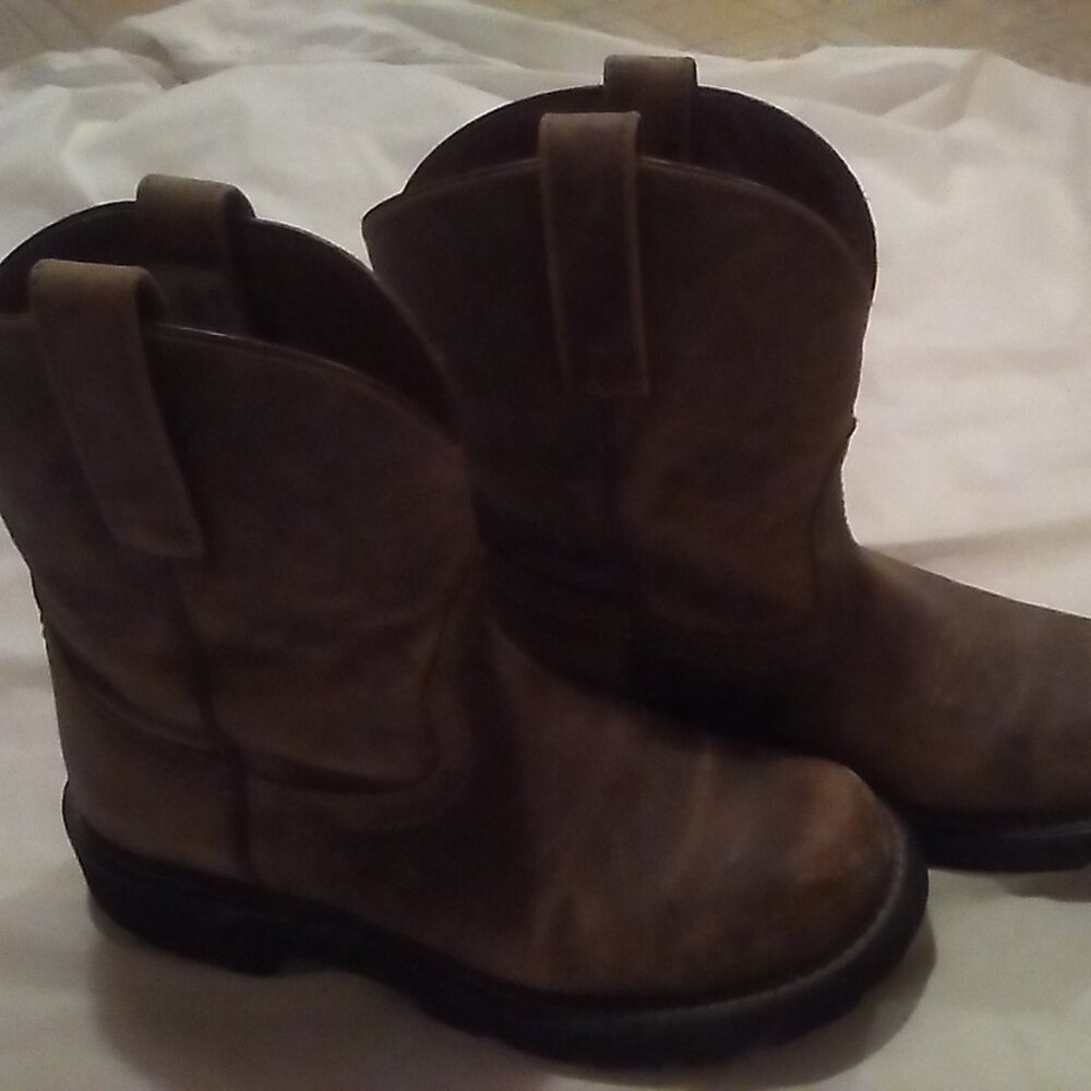Ariat Brown Combat & Moto Boots